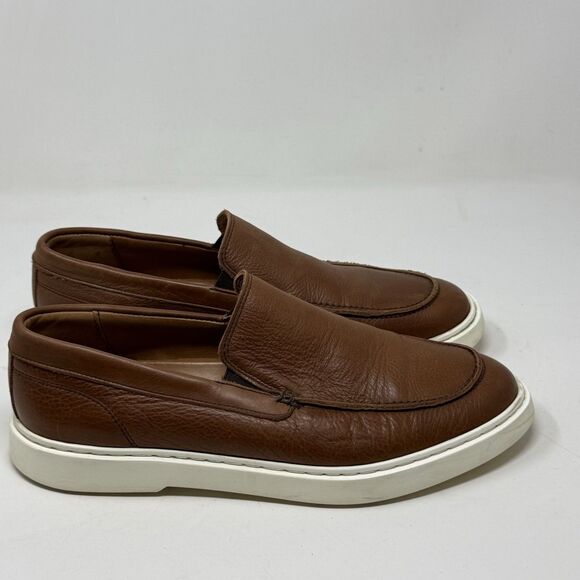 Allen Edmonds Hayes Loafer Sneakers Shoes Mens 11 D Brown Leather Casual Preppy main image 16